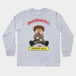 Boozin' Brule Kids Long Sleeve T-Shirt